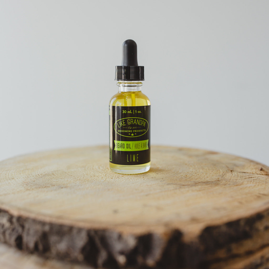 Made in Canada, Lime Beard Oil. 